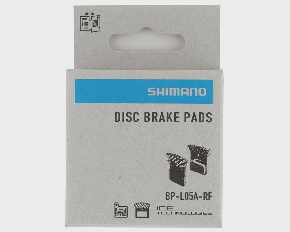 SHIMANO L05A-RF RESIN PAD W/FIN & SPRING, 1 PAIR | EBPL05ARFA
