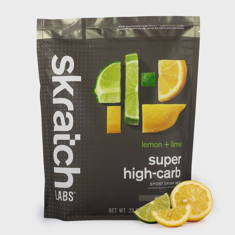 SKRATCH Super High-Carb Sport Drink Mix Lemon + Lime