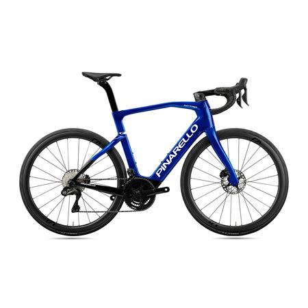 Pinarello Nytro Road E7 Disc e-road bike with Ultegra Di2 electronic shifting and disc brakes, shown from the side.