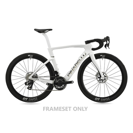Pinarello MY25 Dogma F Disc road frameset, lightweight carbon frame with disc brake compatibility, designed for high-performance cycling.