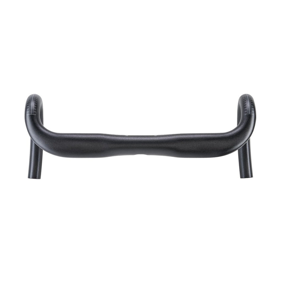 Most Jaguar Claw Ultra Alu eTiCR drop handlebars with sleek black aluminum finish for road cycling.