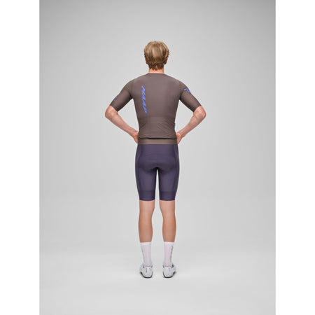 MAAP Pro Emerge short sleeve jersey in black, front view